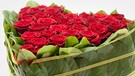 Geschmücktes Rosenherz zum Valentinstag | Bild: colourbox.com