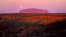 Der Ayers Rock im Uluru Nationalpark in Australien | Bild: picture-alliance/dpa