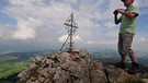 Gipfelkreuz Grünten | Bild: picture-alliance/dpa