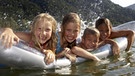Kinder baden in einem See bei Ruhpolding | Bild: Tourist-Info Ruhpolding