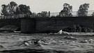 Isar-Hochwasser in Freising 1956 | Bild: Stadtarchiv Freising / Fotosammlung-Nr.: 1253
