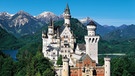 Außenansicht von Schloss Neuschwanstein | Bild: Bayerische Schlösserverwaltung