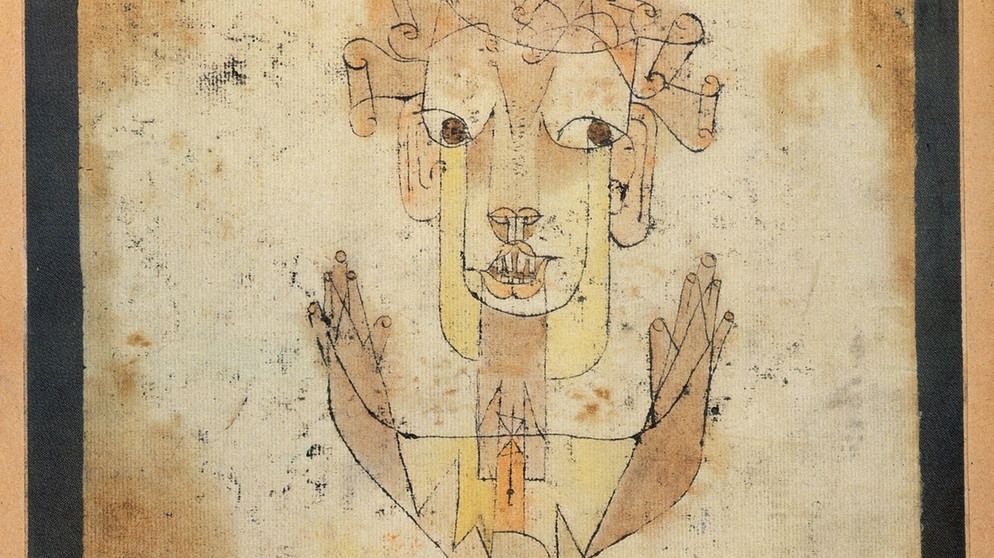 Das berühmte gemälde Angelus Novus von Paul Klee | Bild: picture alliance / Heritage Images | Fine Art Images