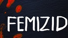 Hand mit Schriftzug "Femizid" | Bild: dpa/picture alliance