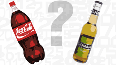 Illustration: Cola- und Bionade-Flasche | Bild: BR, Montage: BR