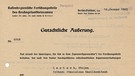 Stojan Lassisch, Gutachtliche Äußerung, 14. Januar 1942 | Bild: Hauptstaatsarchiv Düsseldorf
