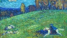 Wassily Kandinsky: Der blaue Reiter | Bild: picture-alliance/dpa