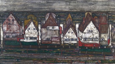 Häuser am Meer, 1914 | Bild: picture-alliance/dpa
