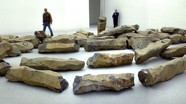 Beuys' Installation "Das Ende des 20. Jahrhunderts" | Bild: picture-alliance/dpa