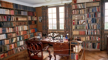 Arbeitszimmer von Thomas Mann | Bild: picture-alliance/dpa