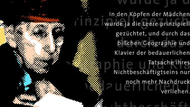 Annette Kolb und ein Zitat aus ihren Werken | Bild: BR, picture-alliance/dpa, Montage: BR / Christian Sonnberger