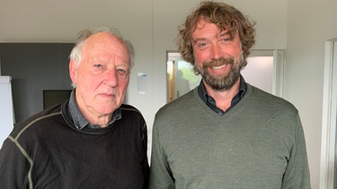 Werner Herzog und Knut Cordsen | Bild: BR/Cordsen