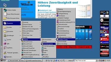 Screenshot Windows 98 | Bild: Microsoft