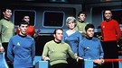 Die Star-Trek-Crew der Originalserie auf der Brücke der USS Enterprise | Bild: picture-alliance/dpa