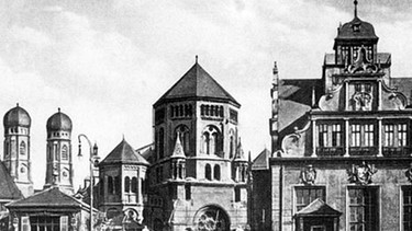 Historische Hauptsynagoge von München | Bild: picture-alliance/dpa