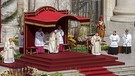 Palmsonntag mit Papst Franziskus in Rom | Bild: picture-alliance/dpa