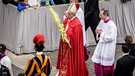 Papst Franziskus am Palmsonntag in Rom | Bild: picture-alliance/dpa