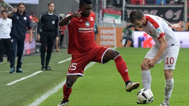 Spielszene FC Augsburg - FSV Mainz | Bild: dpa-Bildfunk