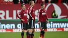 Club-Spieler nach dem 1:1 gegen Mainz | Bild: picture-alliance/dpa