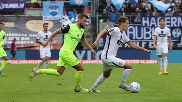 Spielszene SV Elversberg - TSV 1860 München | Bild: imago images/Fussball-News Saarland