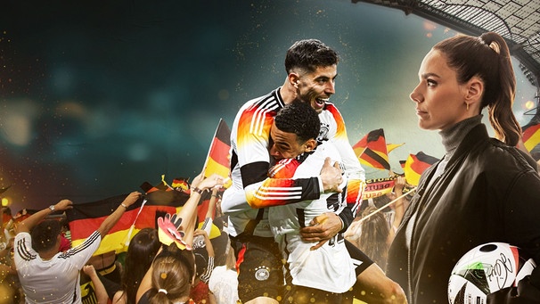 ARD-Doku "Deutschland. Fußball. Sommermärchen 2024?" mit Esther Sedlaczek | Bild: BR