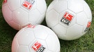 Fußbälle mit Bundesliga-Logo | Bild: picture-alliance/dpa