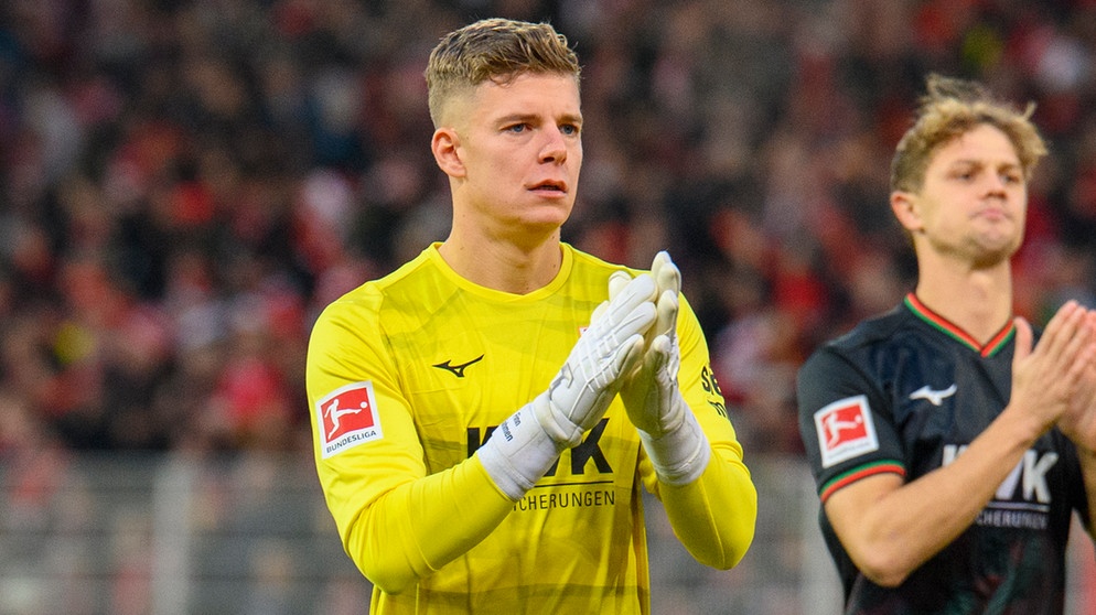 Finn Dahmen vom FC Augsburg | Bild: picture-alliance/dpa