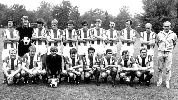 Die FC Bayern-Mannschaft 1970 | Bild: picture-alliance/dpa
