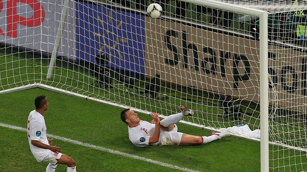 Spielszene England-Ukraine bei der UEFA EURO 2012 | Bild: Vadim Ghirda/AP/dapd
