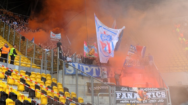 Hansa Rostock-Fans | Bild: picture-alliance/dpa