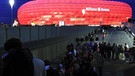 Allianz Arena in München Fröttmaning | Bild: picture-alliance/dpa