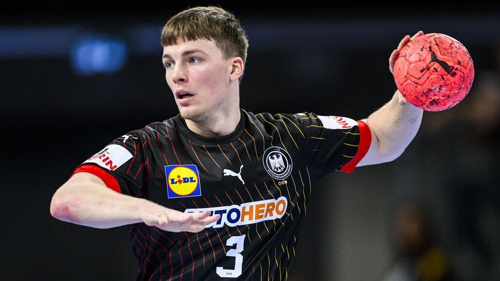 Handball-Nationalspieler Nils Lichtlein | Bild: dpa-Bildfunk/Tom Weller