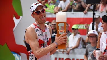 Timo Bracht beim Triathlon Roth 2014 | Bild: BR / Vera Held