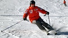 Michael Schumacher beim Skifahren in madonna di di Campiglio (Archivbild) | Bild: picture-alliance/dpa