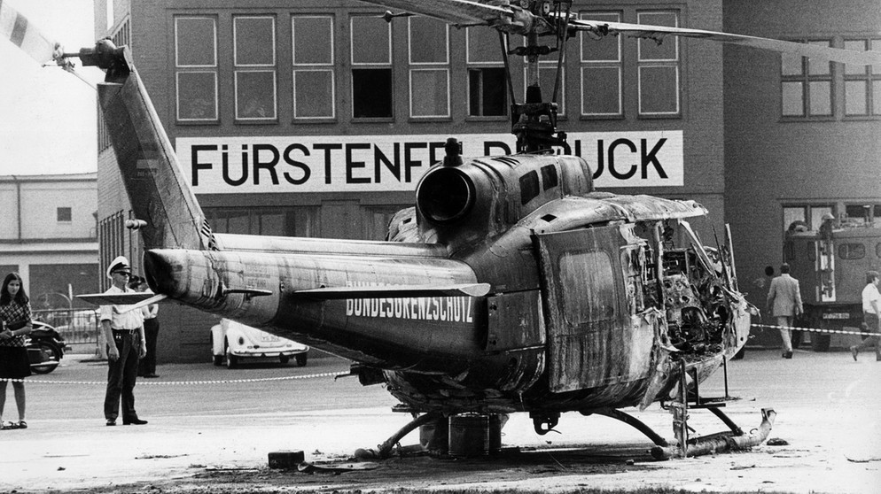 Olympia-Attentat 1972 - Hubschrauber | Bild: picture-alliance/dpa