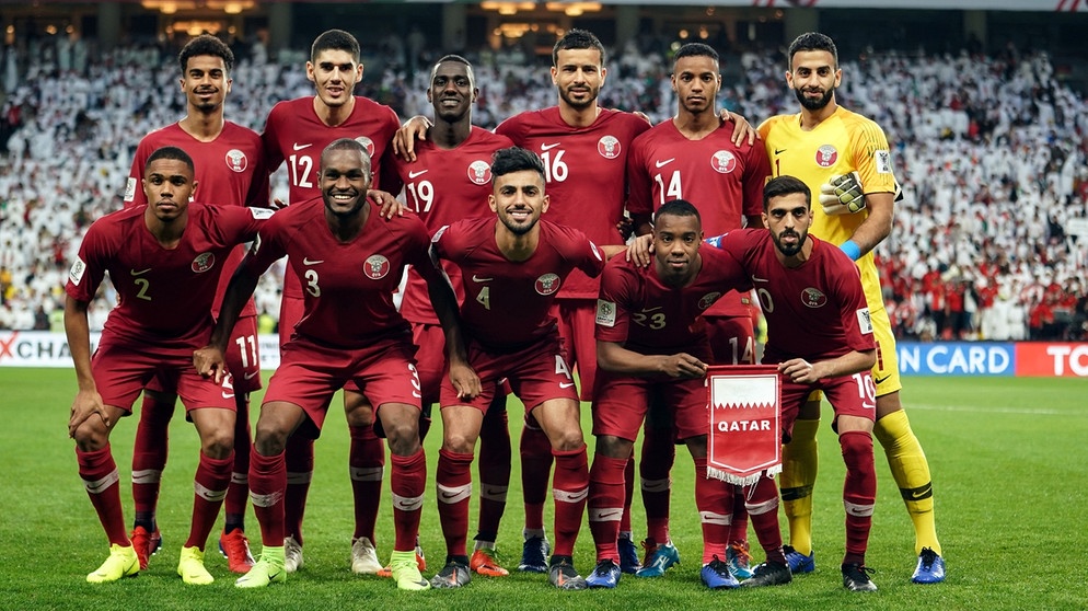 Katars Nationalelf beim Asien-Cup 2019 | Bild: picture-alliance/dpa