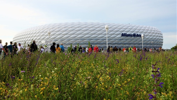 Die Münchner Allianz Arena | Bild: picture-alliance/dpa