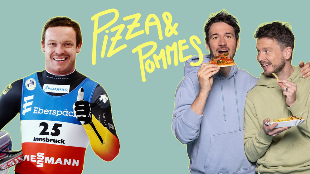 Felix Loch im BR24Sport-Podcast "Pizza & Pommes" | Bild: BR