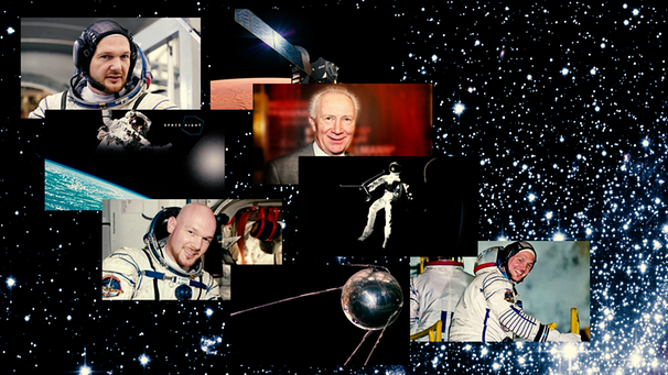 Alexander Gerst auf dem Weg zur ISS. Programm-Highlights im Bayerischen Rundfunk zur Horizons-Mission. | Bild: picture-alliance/dpa/Montag: BR/Anna Hunger