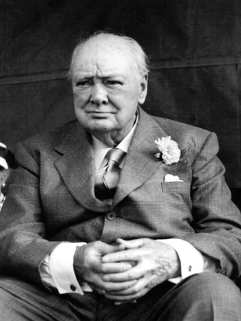 Berühmte Legastheniker: Sir Winston Churchill | Bild: picture-alliance/dpa