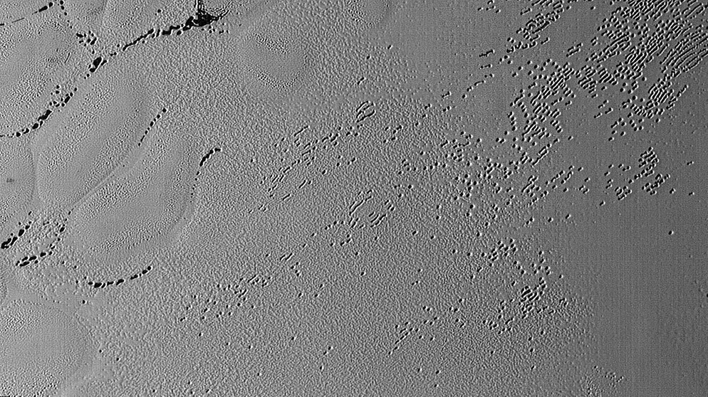 Pluto-Nahaufnahme: Sputnik Planum | Bild: NASA/JHUAPL/SwRI