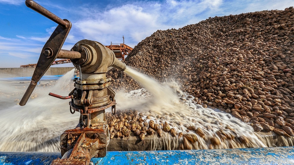 Auch Wasser, das bei der Produktion verwendet wird, wird von dem Wasserfußabdruck erfasst. | Bild: picture alliance / AA | Ozkan Bilgin