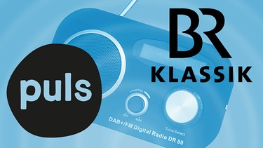 Logo Puls und BR Klassik und Empfangsgerät | Bild: picture-alliance/dpa; Montage: BR