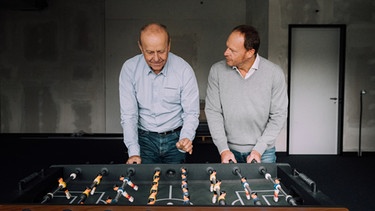 Von links: Herbert Stiglmaier und Frank Meißner, Oktober 2019. | Bild: BR/Max Hofstetter