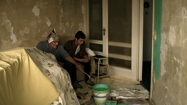 Ryszard Ronczewski und Neil Belakhadar in "Kaddisch für einen Freund" | Bild: BR / SiMa Film