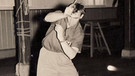 Dieter Hanitzsch beim Tischtennis 1954 | Bild: privat