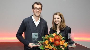 Preisträger Matthias Dachtler und Pauline Tillmann | Bild: Stefan Obermeier