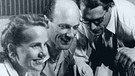 Studioaufnahme zur Start der neuen Sendung "Hörerwünsche“ mit Liselott Klingler, Ernst Höchstötter und Redakteur Jimmy Jungermann, 1947
| Bild: BR/ Historisches Archiv