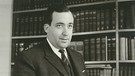 Albert Scharf wechselt 1966 vom Bayerischen Staatsministerium der Finanzen als Justitiar zum Bayerischen Rundfunk | Bild: BR / Sessner