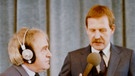 Frank Müller-Römer im Interview mit Michael Stiegler, 1977 | Bild: privat